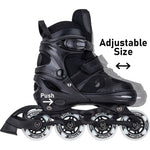 Story Motion regulējamas skrituļslidas 30-33 Black