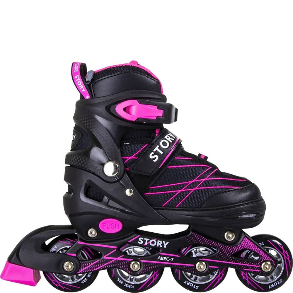 Story Spike regulējamas skrituļslidas Pink 39-42
