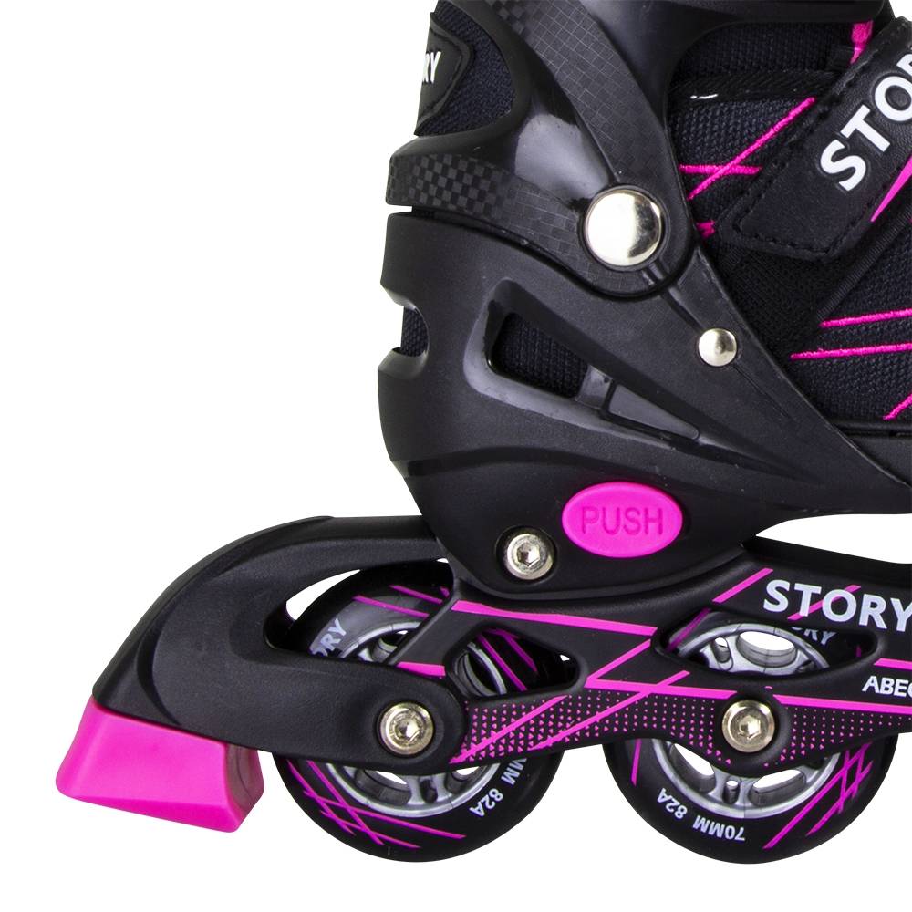 Story Spike regulējamas skrituļslidas Pink 39-42