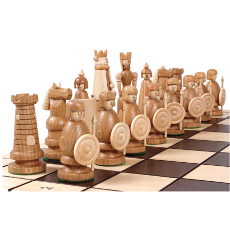 Šahs Magnats 550x275x60mm, karalis 120mm