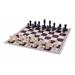 Šaha un dambretes plastmasas dēlis 430x430mm