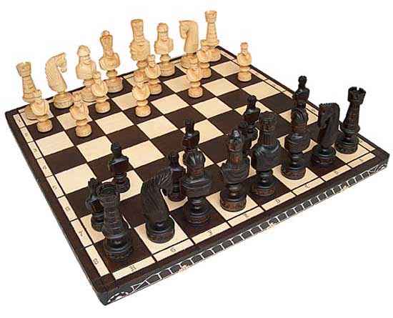 Šahs Cezar Small 600x300x70mm, karalis 140mm