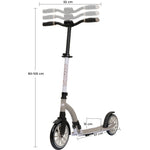 Uzlabots saliekamais skrejritenis Story Big Wheel Brūns