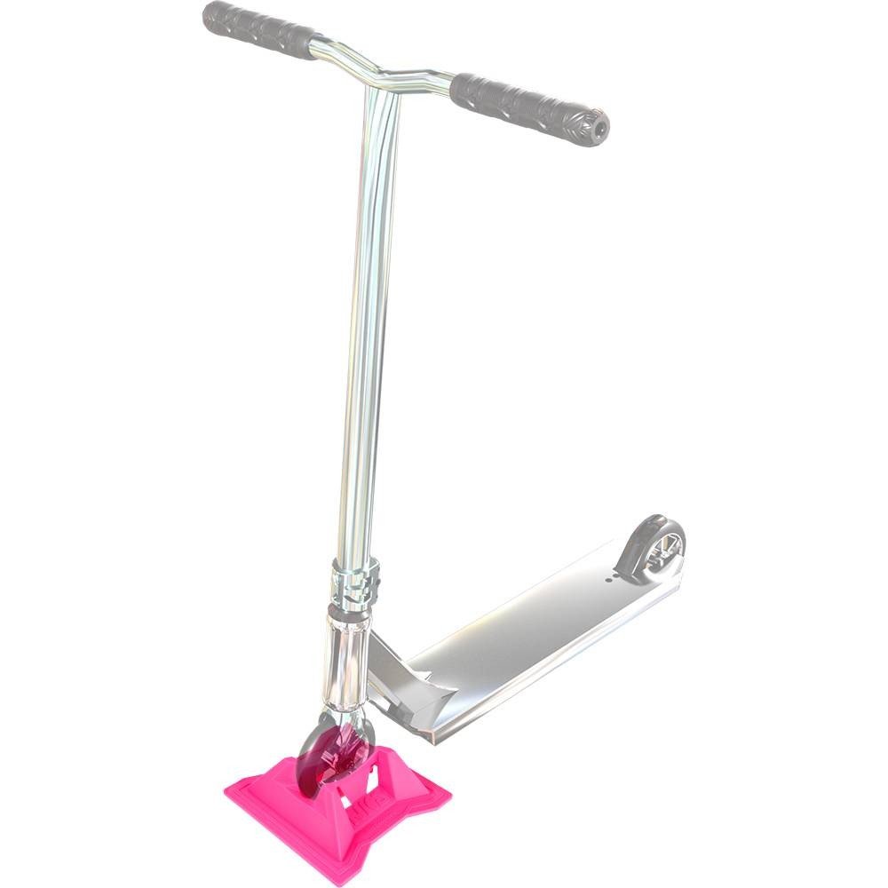 Statīvs triku skrejriteņiem 100-120mm riteņiem Pink