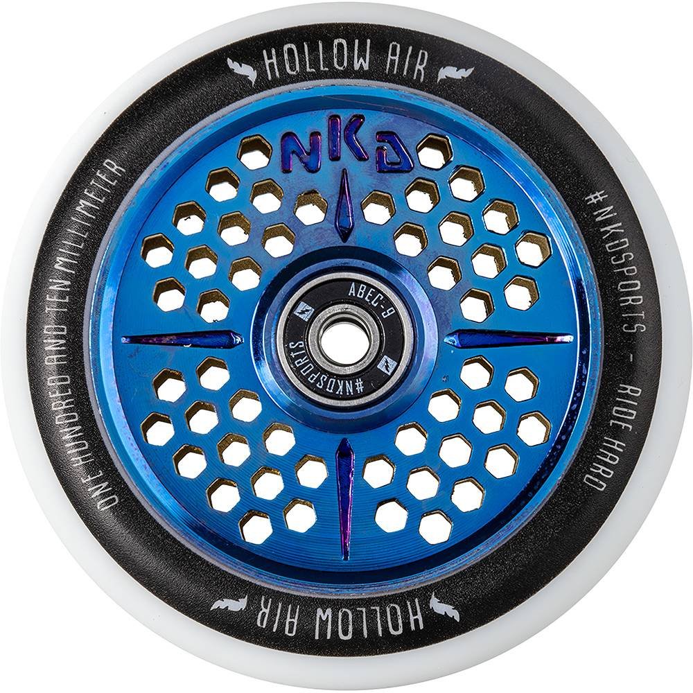 Ritenis NKD Hollow Air 110mm White Neo Blue