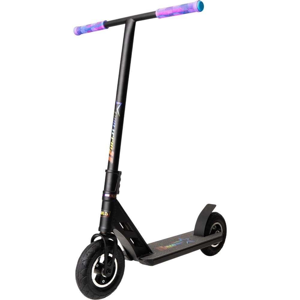 Skrejritenis NKD Bullit Dirt Scooter black-rainbow-92cm