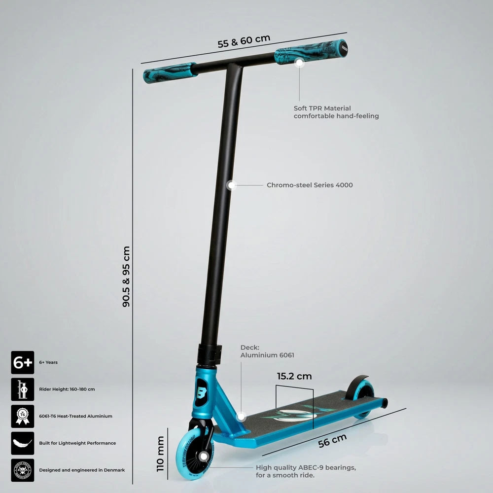 Story Blitz Stunt Scooter Mint 95cm