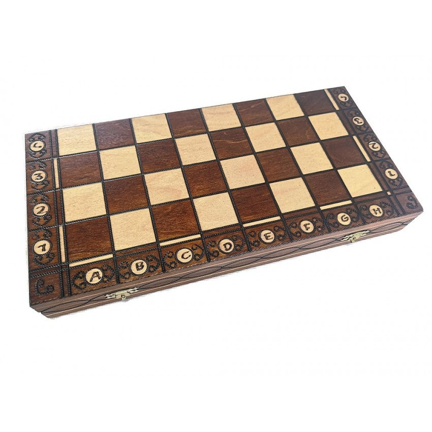 Šaha senators 410x200x50mm, karalis 80mm