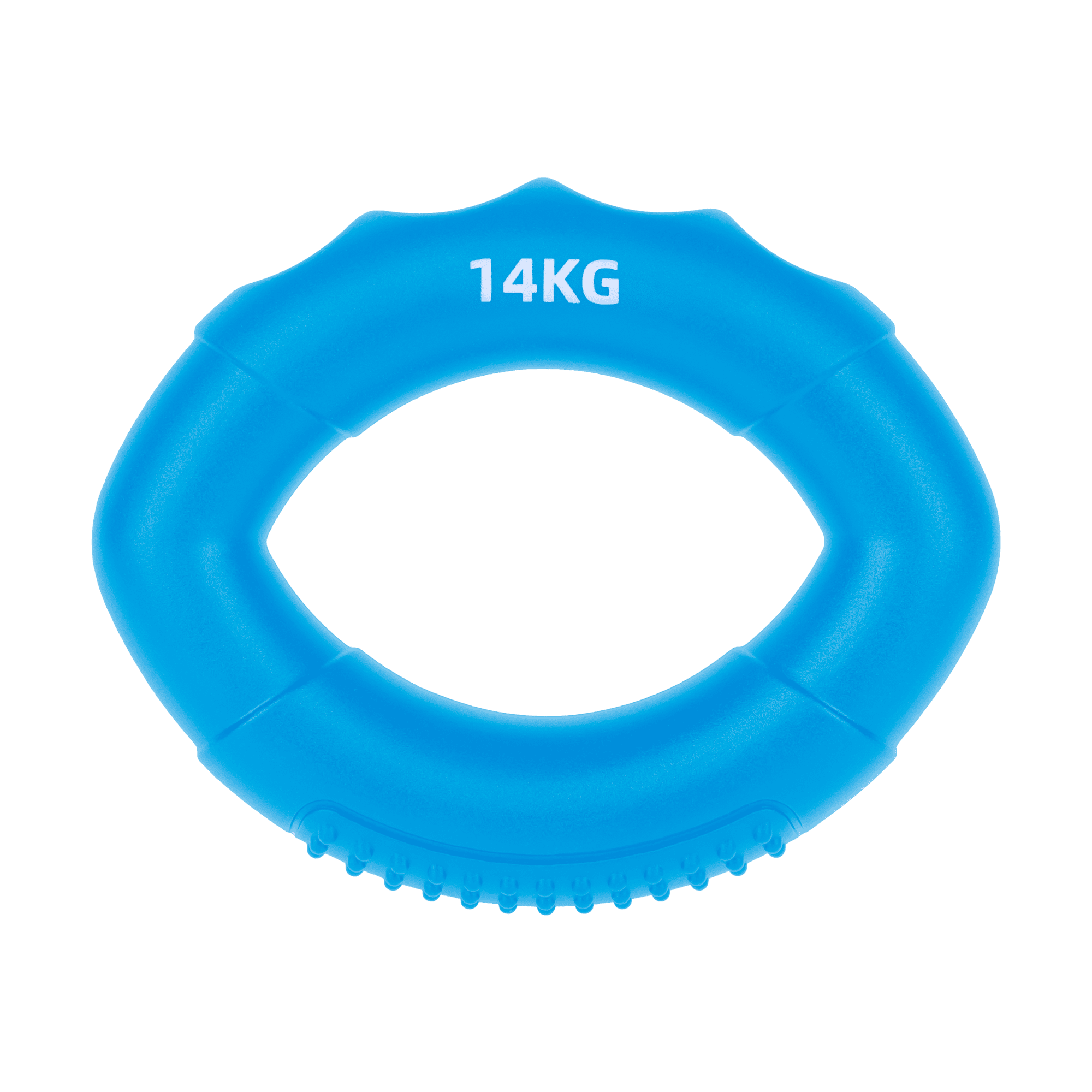Silikona rokas satvērējs rokas rehabilitācijai, 0-14 kg, zils, REBEL ACTIVE