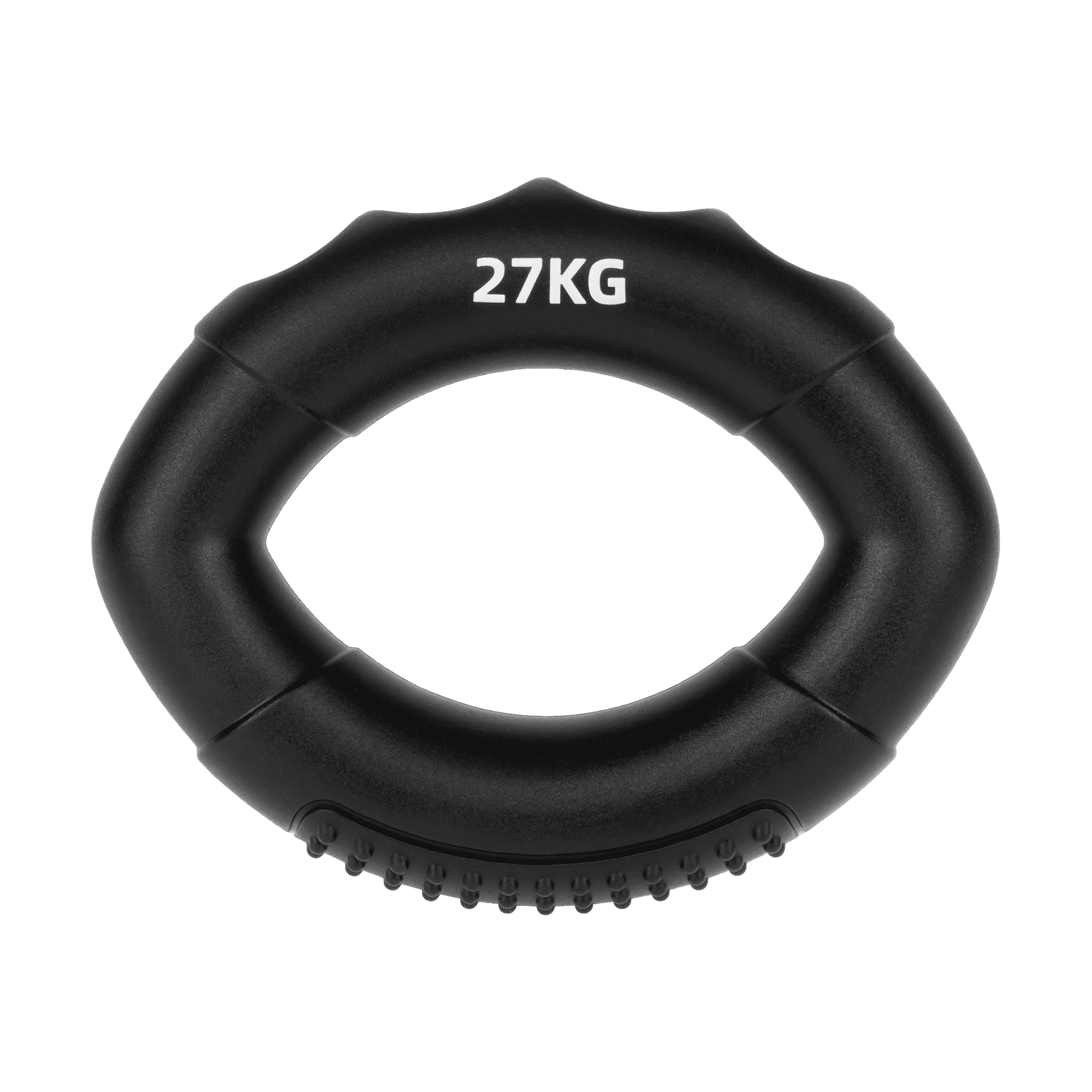 Silikona rokas satvērējs rokas rehabilitācijai, 0 - 27 kg, melns, REBEL ACTIVE