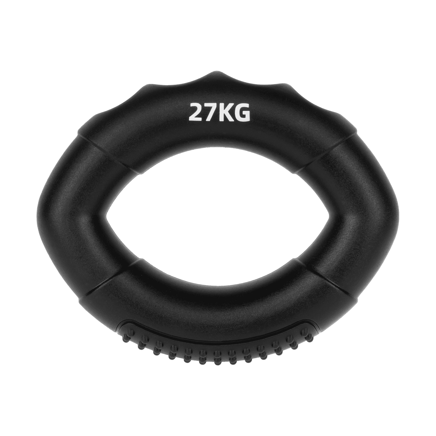 Silikona rokas satvērējs rokas rehabilitācijai, 0 - 27 kg, melns, REBEL ACTIVE