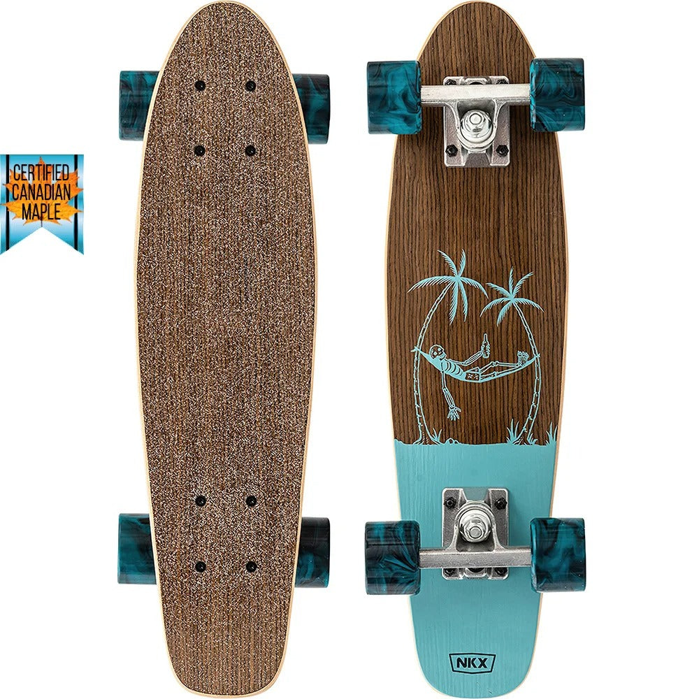 Skrituļdelis NKX Bones Mini Cruiser skeitbords 22" Glacier