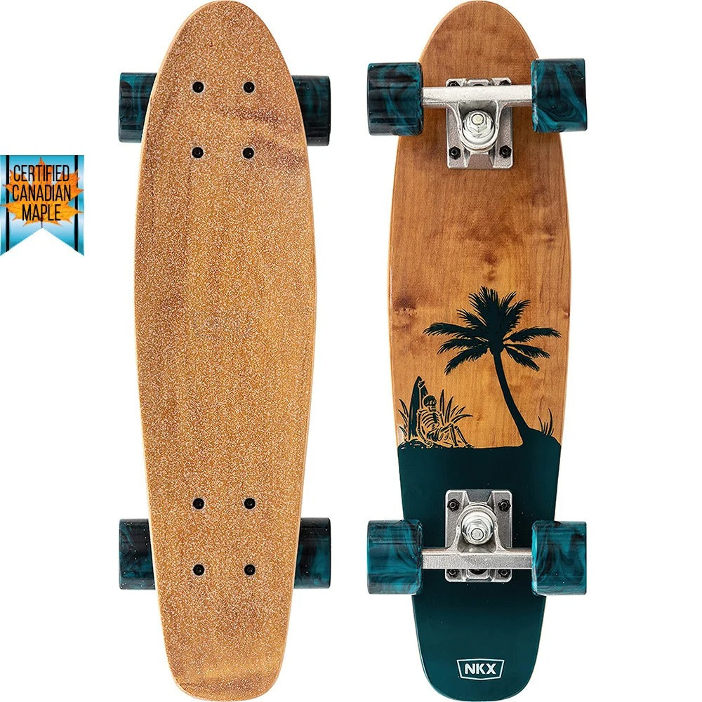 Skrituļdelis NKX Bones Mini Cruiser skeitbords 22" Navy