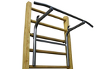 Pievilkšanās un atspiešanās stienis zviedru sienai SANRO 2in1, up to 150kg