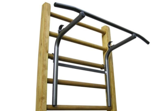Pievilkšanās un atspiešanās stienis zviedru sienai SANRO 2in1, up to 150kg