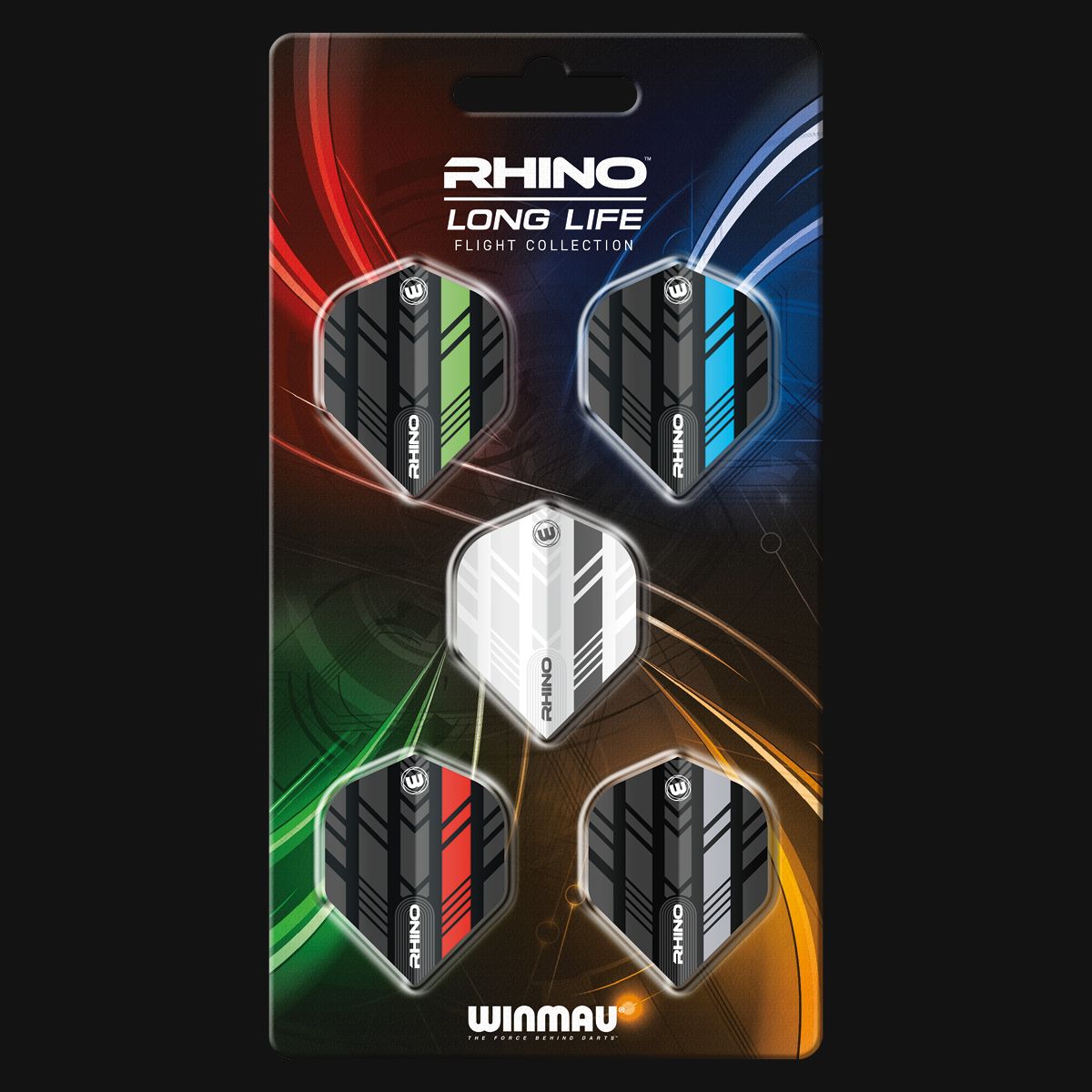 Winmau Rhino Dart Flight kolekcijas šautriņu spārniņi