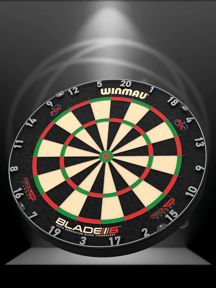 Winmau Blade 6 trīskāršā kodola šautriņu dēlis