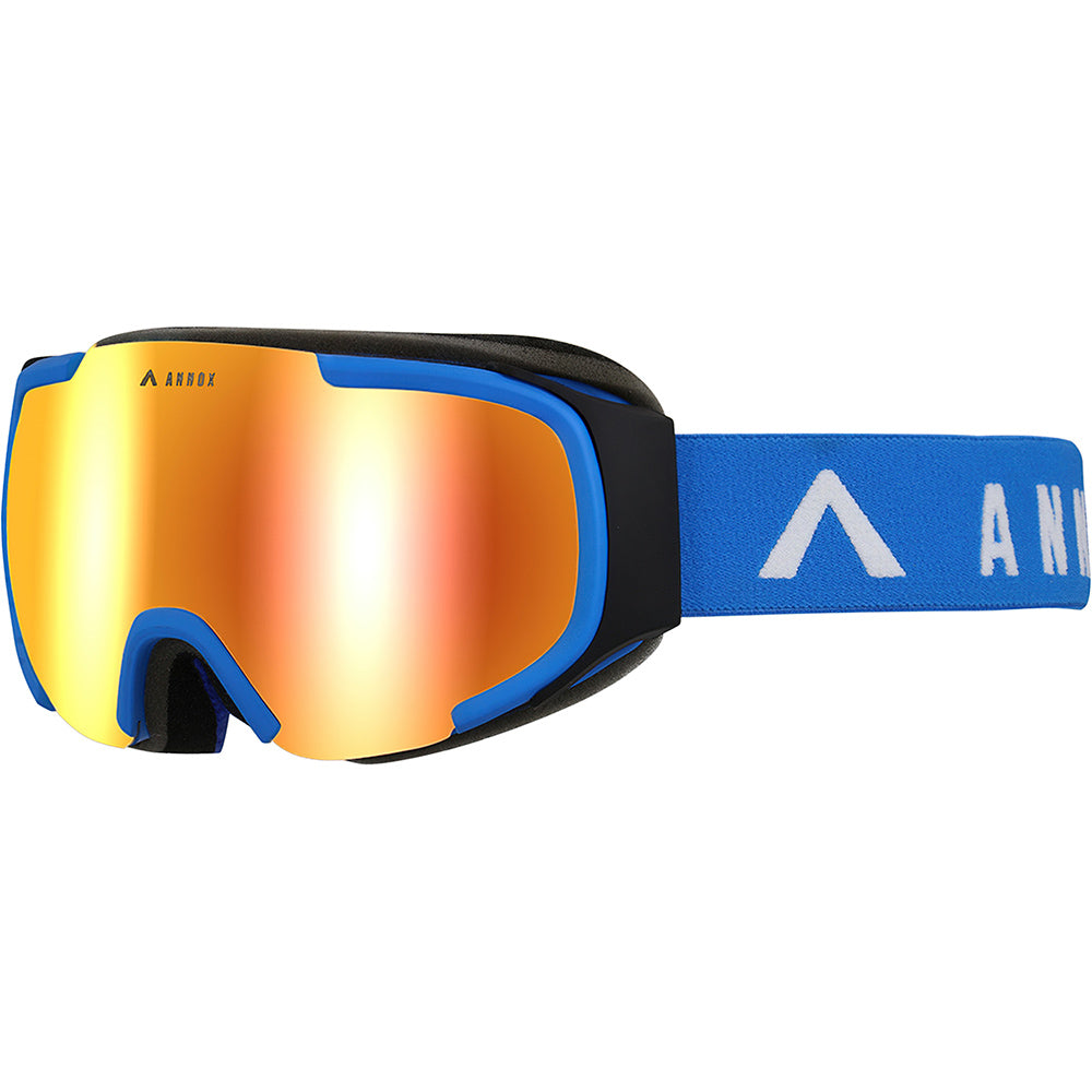 Slēpošanas/snovborda aizsargbrilles Annox Ranger bērniem Zilas