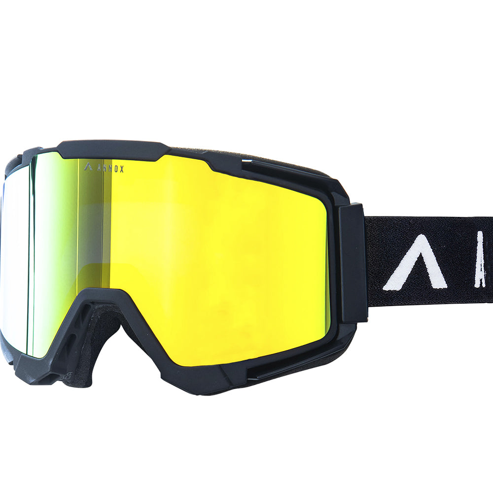 Annox Team slēpošanas/snovborda brilles revo Gold Pieagušajiem