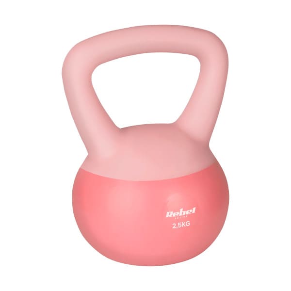 Mīksts vinila svaru bumbas svars 2,5 kg REBEL ACTIVE