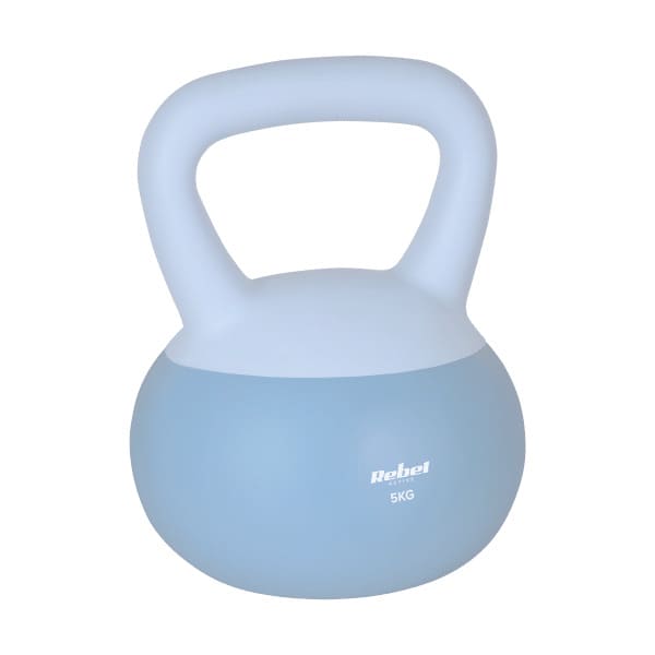Mīksts vinila svaru bumbas svars 5 kg REBEL ACTIVE