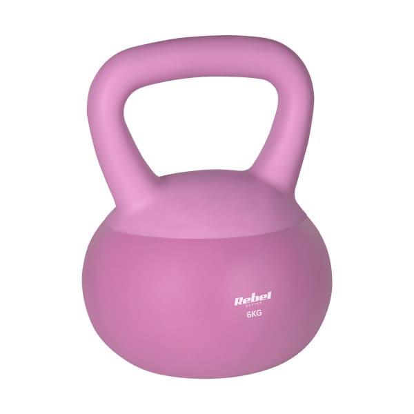 Mīksts vinila svaru bumba 6 kg REBEL ACTIVE