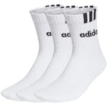 Adidas 3-Stripes Linear Half-Crew Cushioned 3p zeķes HT3437