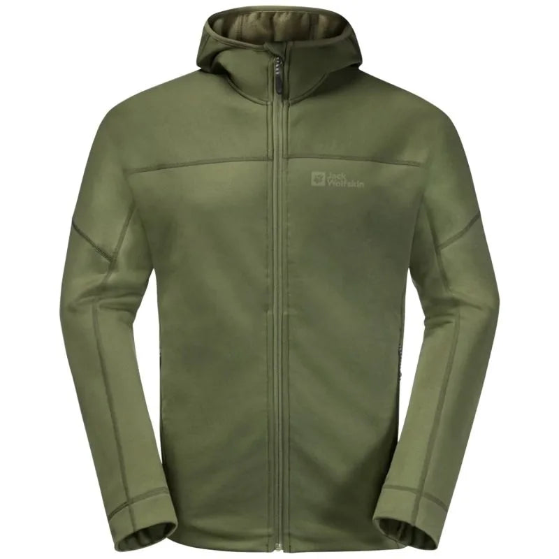 Jack Wolfskin Hirschberg Hooded FZ M sporta krekls 1710881-4129