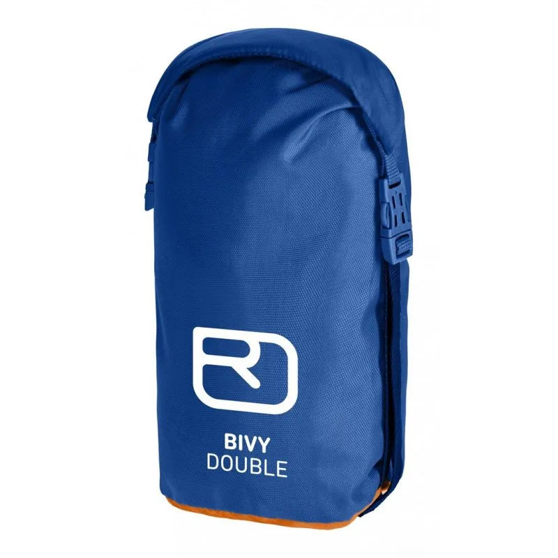 ORTOVOX Bivy Double pieaugušo taisnstūra poliuretāna guļammaiss zils, oranžs
