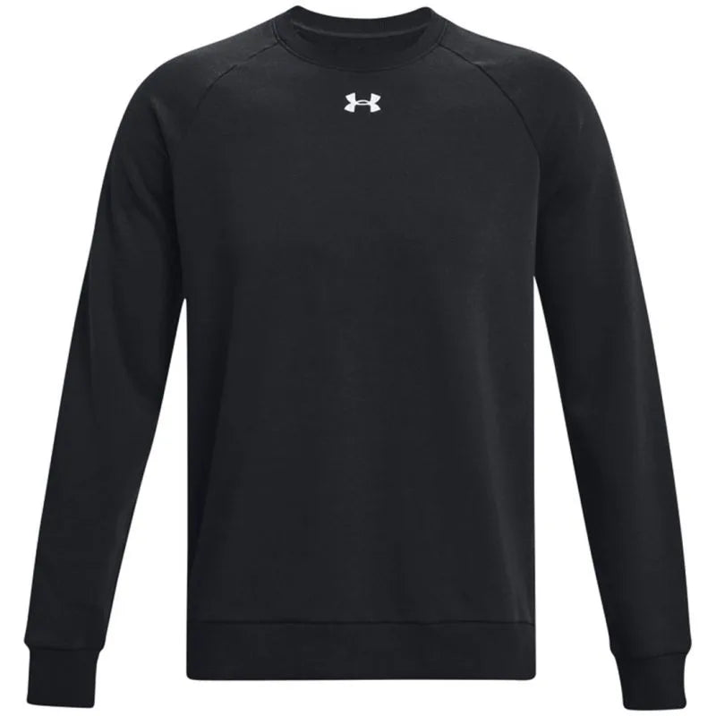 Vīriešu sporta krekls Under Armour Rival Fleece Crew Melns 1379755 001