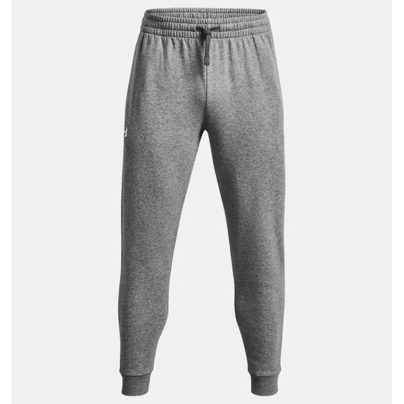 Vīriešu sporta bikses Under Armour Rival Fleece Joggers, pelēkā krāsā, 1379774 025, XL