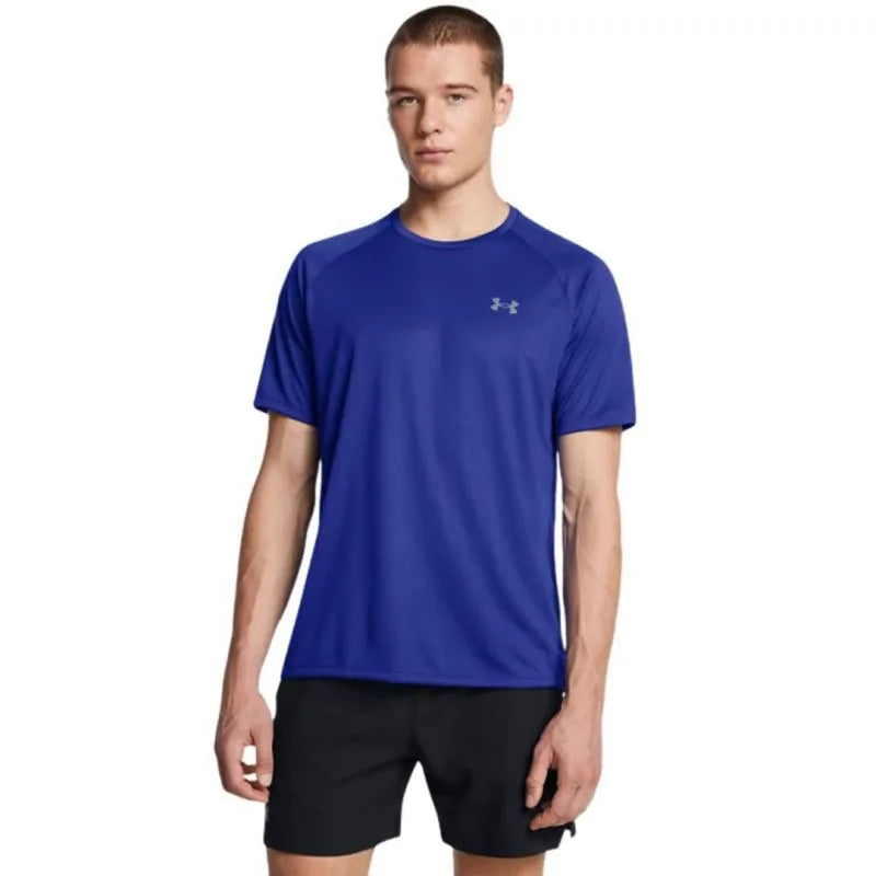 Vīriešu Under Armour Tech 2.0 SS T-krekls zils 1326413 400 S