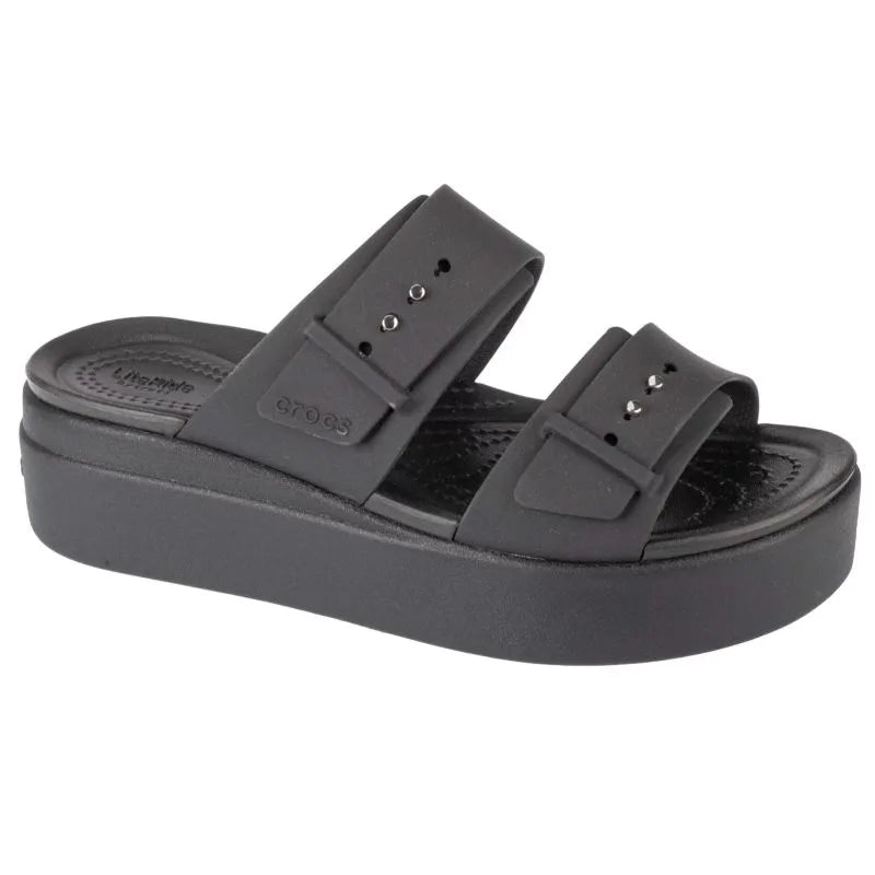 Crocs Brooklyn Low Wedge Sandal W 207431-001 pludmales čības