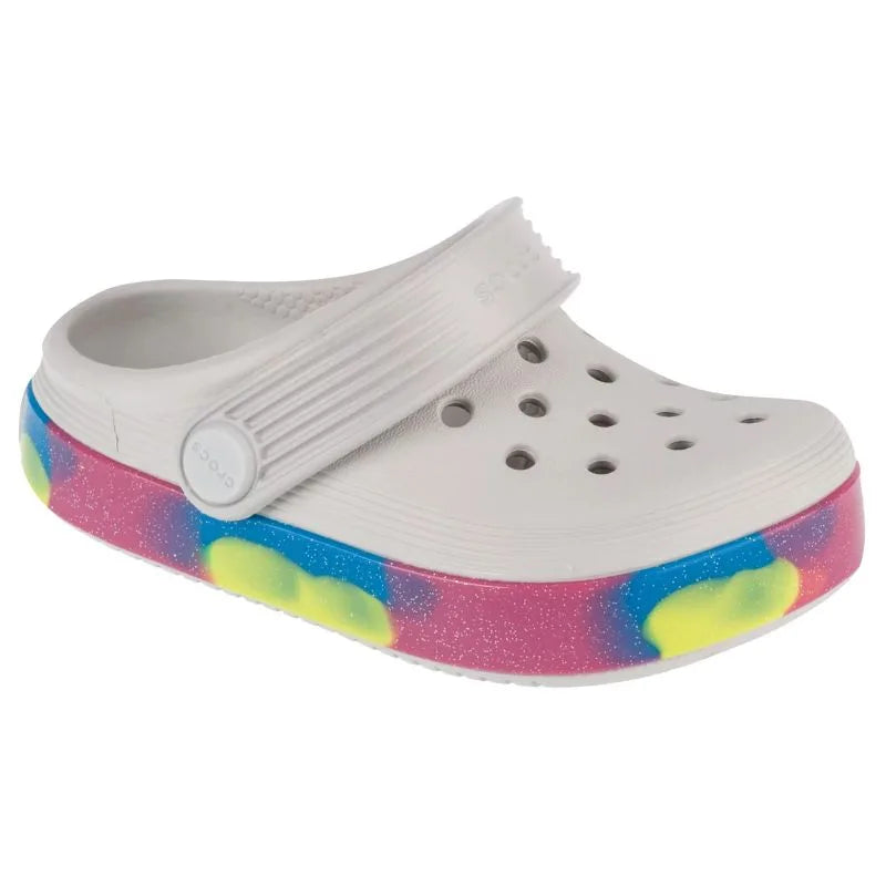 Crocs Off Court Glitter Band Clog T Jr 209717-1FS pludmales čības