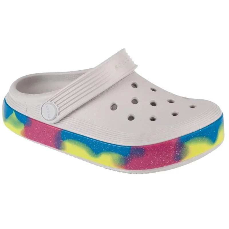 Crocs Off Court Glitter Band Kids Clog Jr 209714-1FS pludmales čības
