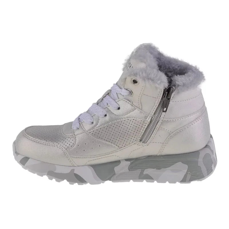 Skechers Uno Lite – Camo Dazzle sieviešu apavi 310485L-SLGY sudraba 29