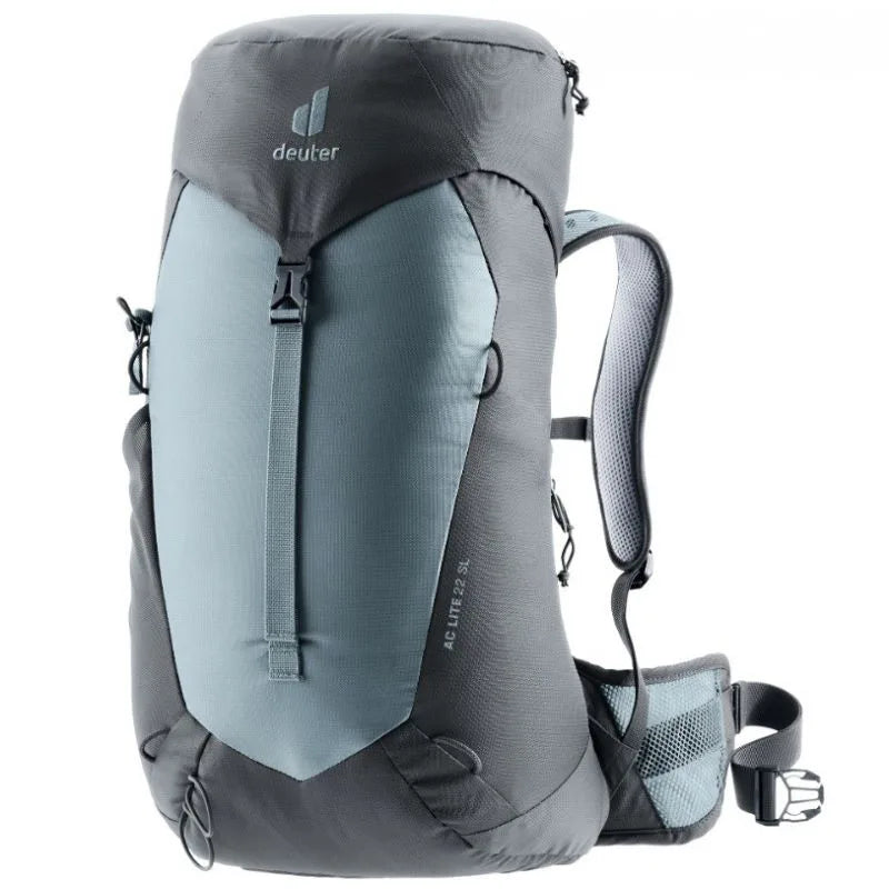 Sieviešu pārgājienu mugursoma Deuter AC Lite 22 SL – slāneklis/grafīts