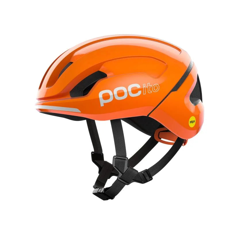 POC Pocito Omne Mips Fluorescent Orange Bērnu riteņbraukšanas ķivere oranža (10736_9050)