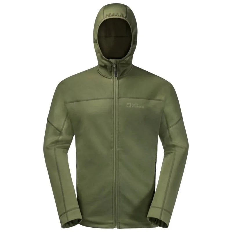 Jack Wolfskin Hirschberg Hooded FZ M sporta krekls 1710881-4129