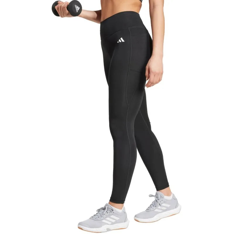 adidas Optime Essentials Stash Pocket Full-Length Sieviešu legingi Melni IT2280