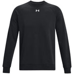 Vīriešu sporta krekls Under Armour Rival Fleece Crew Melns 1379755 001