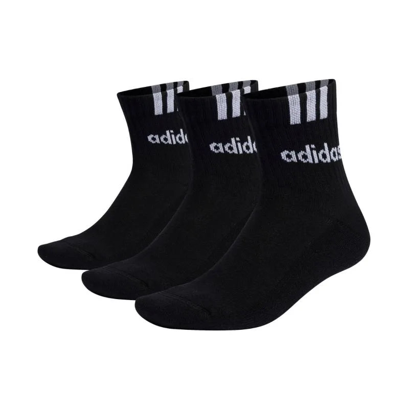 adidas Cushioned 3-Stripes Linear Half-Crew zeķes IC1294