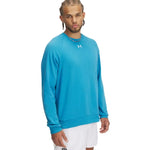 Under Armor Rival Fleece Crew M 1379755 452 sporta krekls