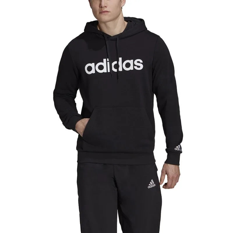 adidas Essentials French Terry Linear Logo hūdijs M GK9064