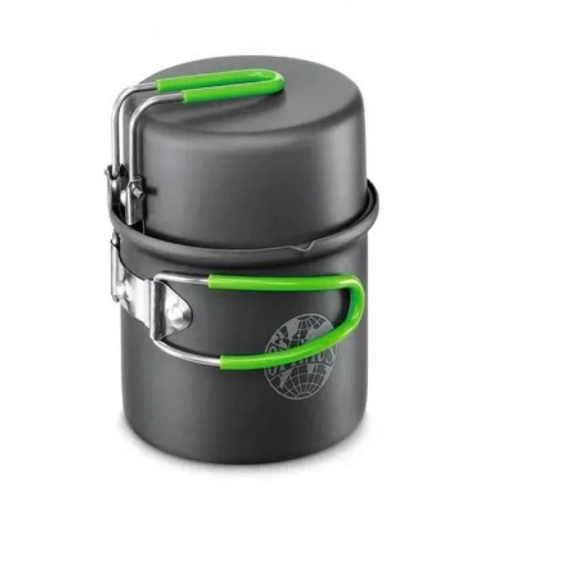 Optimus 8020708 Kempinga Trauku Komplekts 0.6 l Pelēks