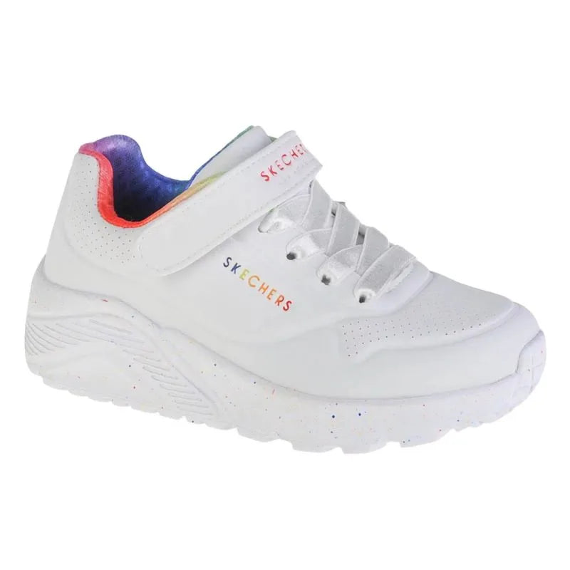Skechers Uno Lite Rainbow Specks apavi vīriešiem 310457L-WMLT Balts 27