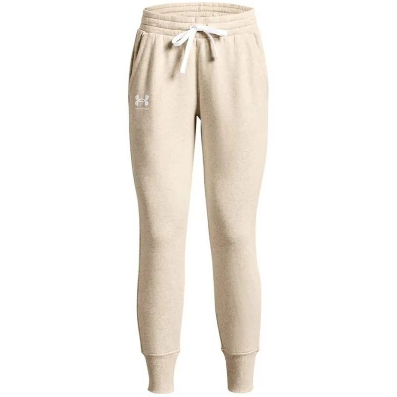 Sieviešu Under Armour Rival Fleece Bikses Krēmkrāsas 1356416 783 XL