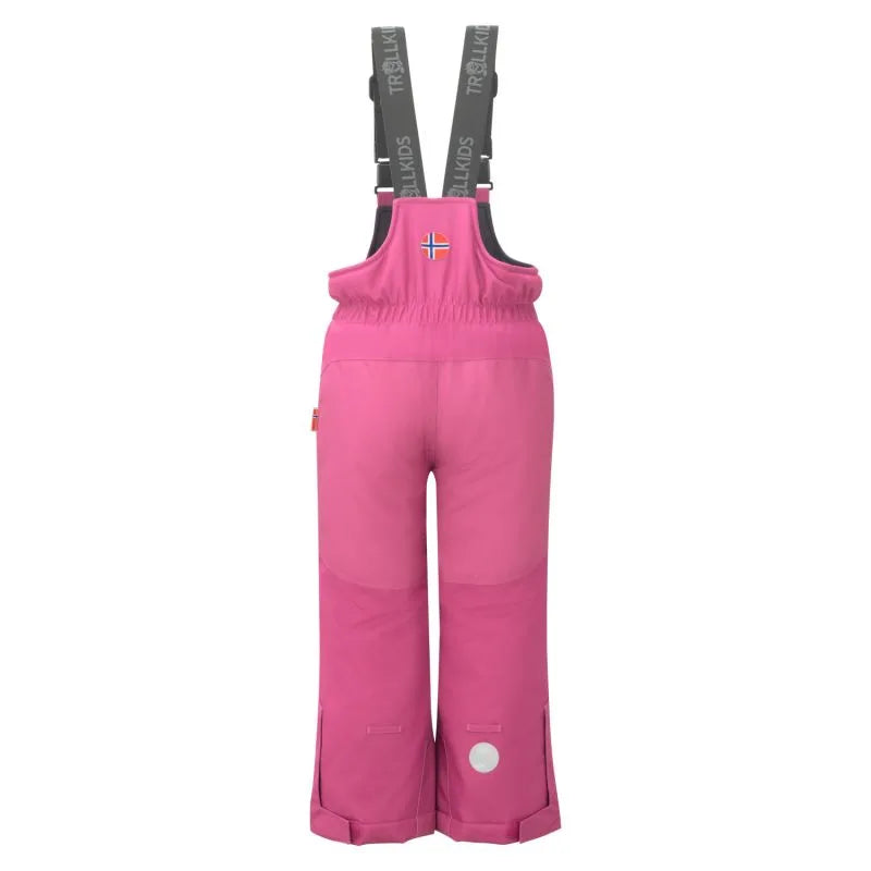Trollkids Kids Nordkapp Pants bērnu ziemas sporta slēpošanas bikses rozā (902-240)