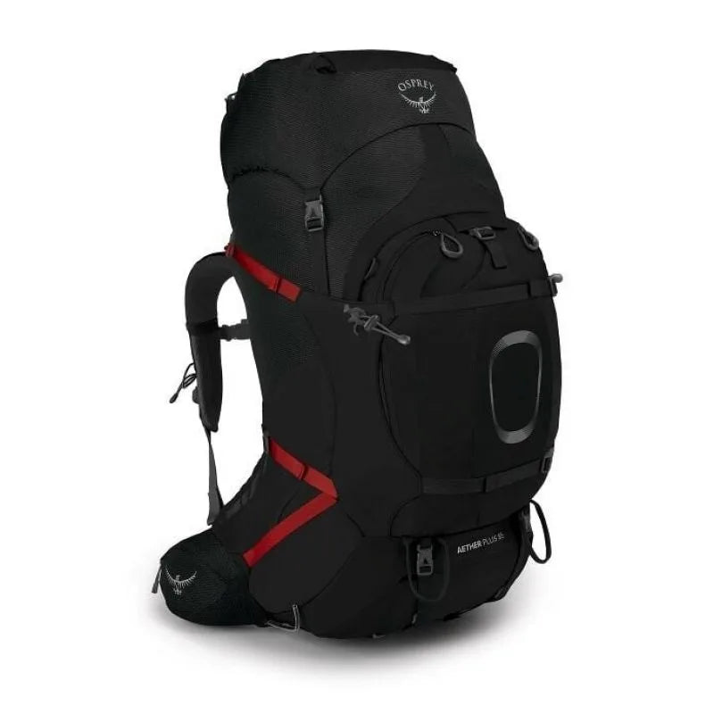 OSPREY Aether Plus 85 pārgājienu mugursoma, melna, L/XL