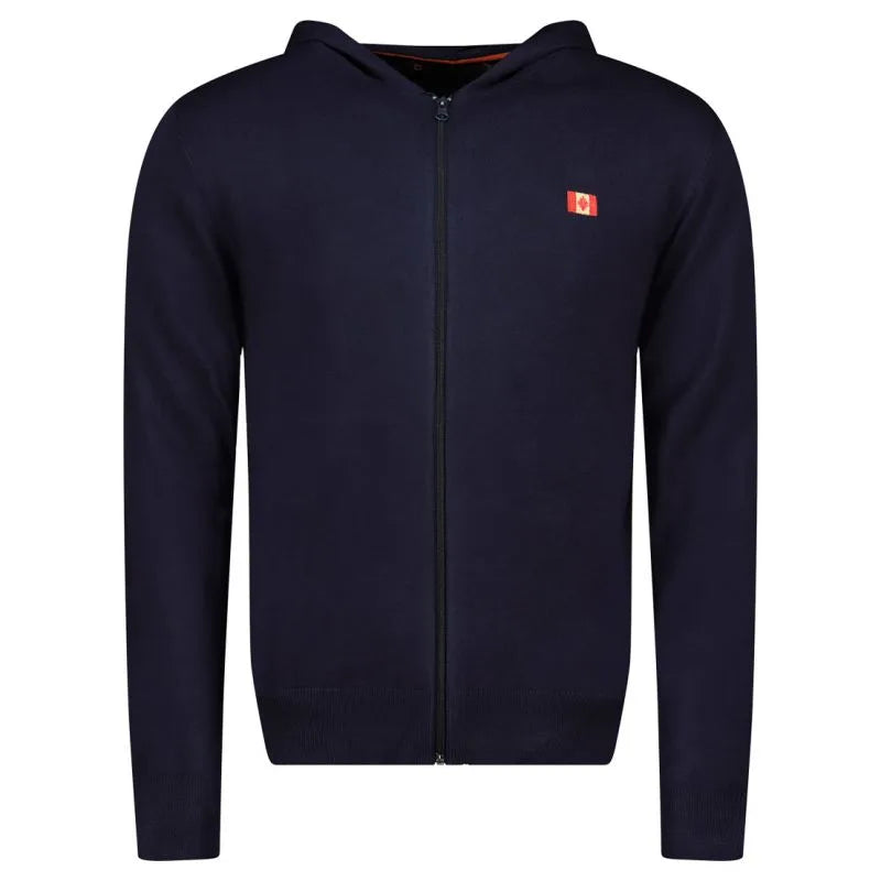 Canadian Peak FELINOODEAK RM NAVY MEN 246 sporta krekls ar rāvējslēdzēju (RBMWY9296H/CP-MARINE)